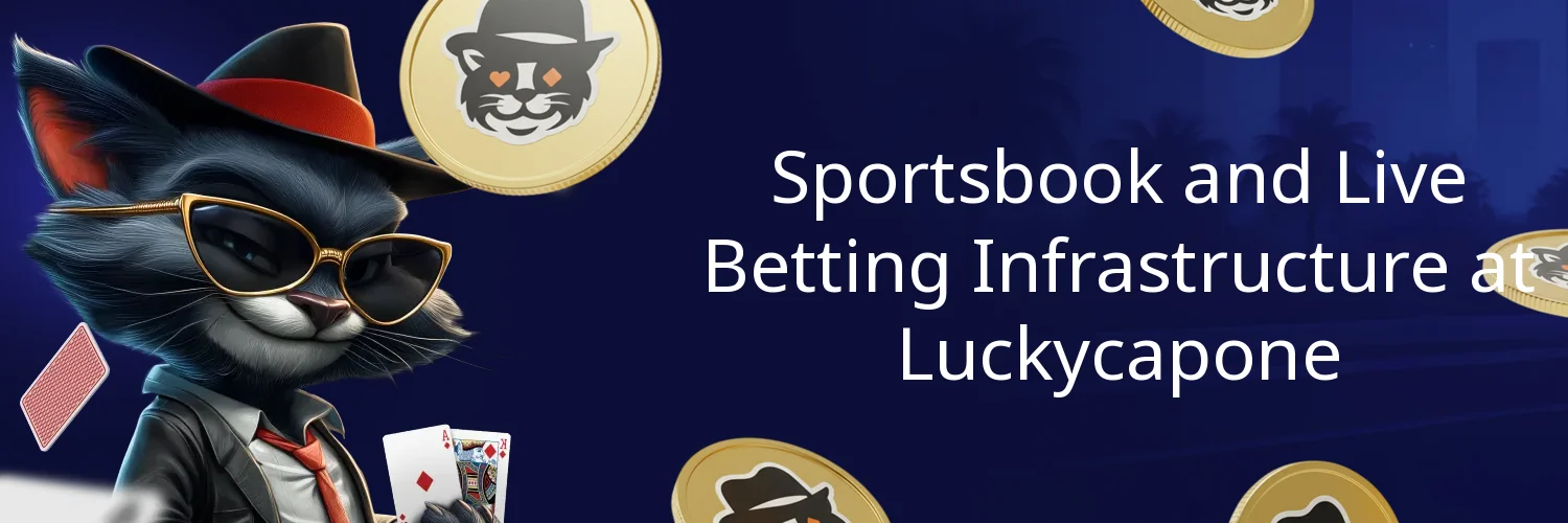 Sportsbook and Live Betting Infrastructure at Luckycapone